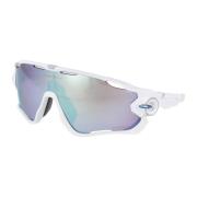 Oakley Jawbreaker Solglasögon för Ultimat Stil White, Dam