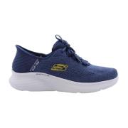 Skechers Stilren Sneaker för Aktiv Livsstil Blue, Herr