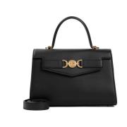 Versace Mini Top Handle Väska Black, Dam