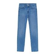 GAS Blå Jeans med Fickor Blue, Dam
