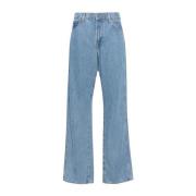 7 For All Mankind Tenceltyg Jeans, Regular Passform, Mjukt Ben Blue, D...