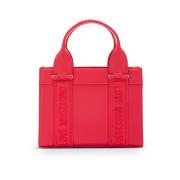 Love Moschino Röda Designer Väskor för Kvinnor Red, Dam