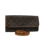 Louis Vuitton Vintage Pre-owned Canvas louis-vuitton-vskor Brown, Dam