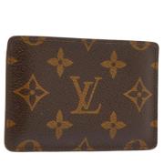 Louis Vuitton Vintage Pre-owned Belagd canvas plnbcker Brown, Herr