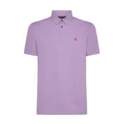 Peuterey Stiligt Polo Shirt Mezzola Purple, Herr
