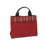 Burberry Vintage Pre-owned Nylon handvskor Red, Dam