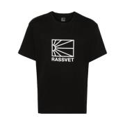 Rassvet Stor Logo T-shirt i Svart Black, Herr
