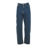 Amish Stiliga Stone Wash Denim Jeans Blue, Dam