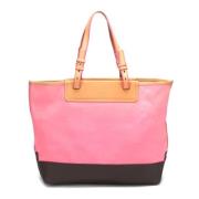 Bally Pre-owned Pre-owned Canvas axelremsvskor Pink, Dam