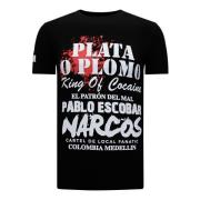 Local Fanatic Plato Plomo T-shirt Herr Black, Herr