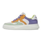 Voile Blanche Leather and suede sneakers Laura Multicolor, Dam