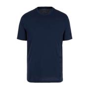 Armani Exchange Vertikal Logotyp T-shirt Blue, Herr