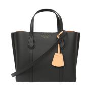 Tory Burch Svart Läder Toteväska Black, Dam