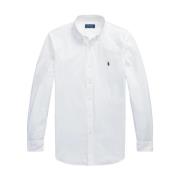 Ralph Lauren Långärmad sportskjorta vit White, Herr