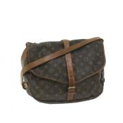 Louis Vuitton Vintage Pre-owned Canvas louis-vuitton-vskor Brown, Dam