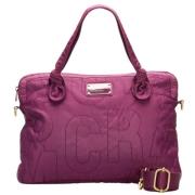 Marc Jacobs Pre-owned Pre-owned Canvas handvskor Purple, Dam