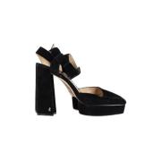 Jimmy Choo Pre-owned Pre-owned Mocka klackskor Black, Dam