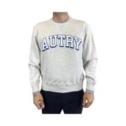 Autry Grå Blå Sweatshirt Jersey Gray, Herr