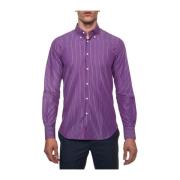 Càrrel Italiensk Randig Button-Down Skjorta Multicolor, Herr