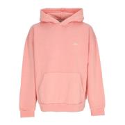 Obey Lätt pigment hoodie fleece Pink, Herr