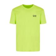 Emporio Armani EA7 Minimalistisk kortärmad T-shirt Green, Herr