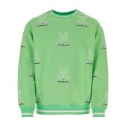 MCM Stiliga Sweatshirts för Män och Kvinnor Green, Herr