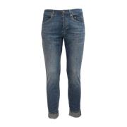 Siviglia Klassiska Denim Jeans för Vardagsbruk Blue, Herr