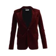 Yves Saint Laurent Vintage Pre-owned Bomull ytterklder Red, Dam