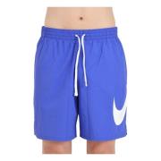 Nike Blått Havskläder Shorts för Män Blue, Herr
