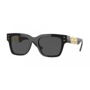 Versace Stiliga Solglasögon Svart Gb1/87 Black, Herr