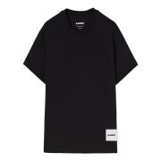 Jil Sander MultiColour T-shirt Set Black, Herr