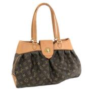 Louis Vuitton Vintage Pre-owned Canvas handvskor Brown, Dam