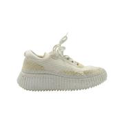 Chloé Pre-owned Pre-owned Polyester sneakers White, Dam