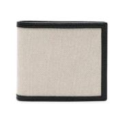 Thom Browne Klassisk Bifold Plånbok Beige, Herr