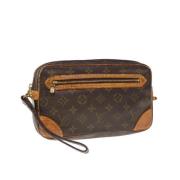 Louis Vuitton Vintage Pre-owned Canvas louis-vuitton-vskor Brown, Dam