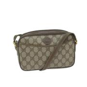 Gucci Vintage Pre-owned Canvas gucci-vskor Beige, Dam