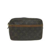 Louis Vuitton Vintage Pre-owned Canvas louis-vuitton-vskor Brown, Dam