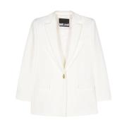 Just Cavalli Beige Outerwear Ss24 Dammode Beige, Dam