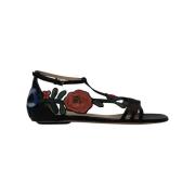 Gucci Vintage Pre-owned Laeder sandaler Multicolor, Dam