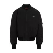 032c Svart Bomberjacka Ss24 Black, Herr