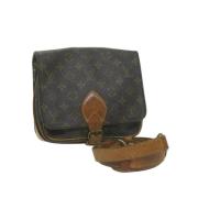 Louis Vuitton Vintage Pre-owned Canvas louis-vuitton-vskor Brown, Dam