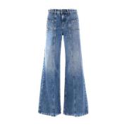 Diesel Klassiska Denim Jeans för Vardagsbruk Blue, Dam