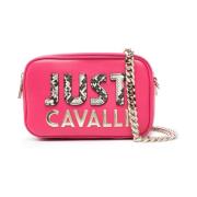 Just Cavalli Lila Axelväska för Kvinnor Pink, Dam