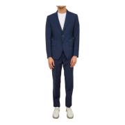 Hugo Boss Stiliga BLU Suits för Män Blue, Herr
