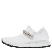 Jimmy Choo Pre-owned Pre-owned Stickat sneakers White, Dam