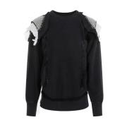 Maison Margiela Grå Bomullsweatshirt Black, Herr