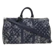 Louis Vuitton Vintage Pre-owned Canvas louis-vuitton-vskor Black, Dam