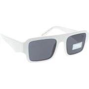 Prada Stiliga UV-skydd solglasögon White, Dam
