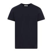 Jil Sander Bomull T-shirt för Män Black, Herr