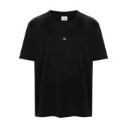 C.p. Company Svarta T-shirts Polos Ss24 Black, Herr